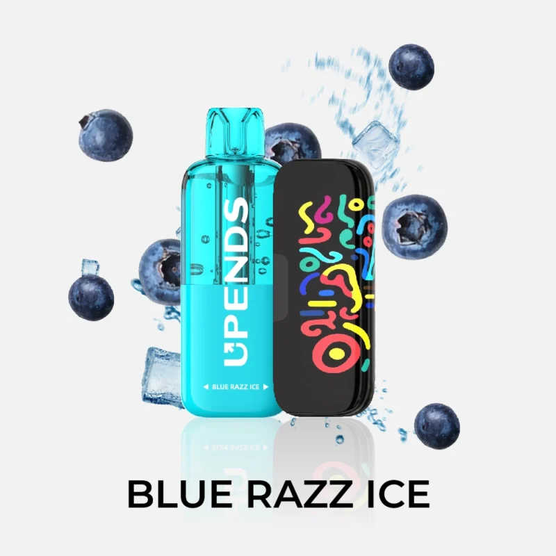UPENDS UP9 – 50,000 Puffs, Blue Razz Ice (Box of 5)