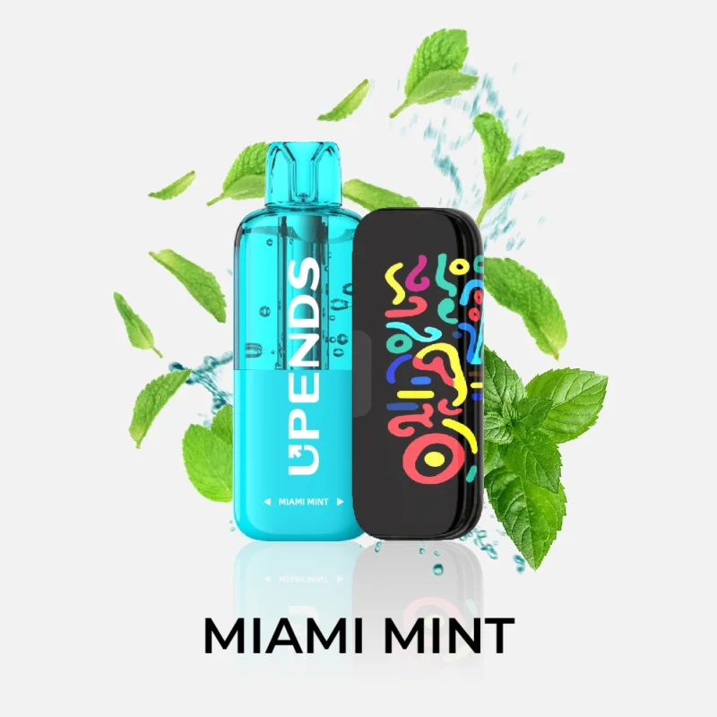 UPENDS UP9 – 50,000 Puffs, Miami Mint (Box of 5)