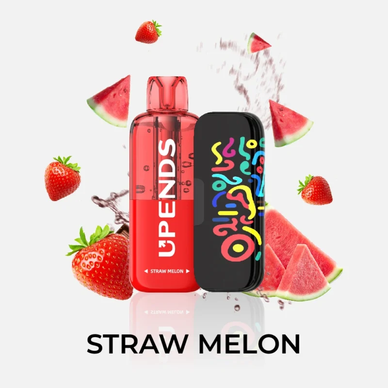 UPENDS UP9 – 50,000 Puffs, Straw Melon (Box of 5)